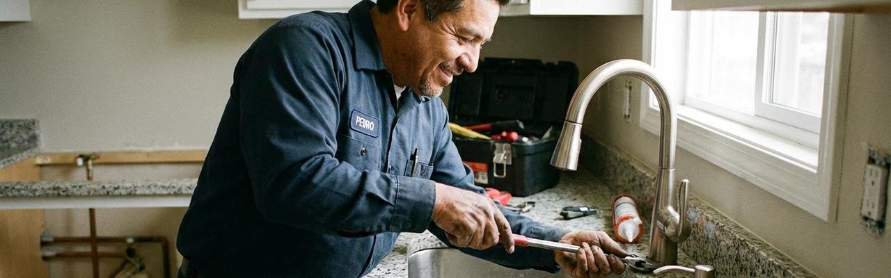 Instalación profesional de grifería en armilla